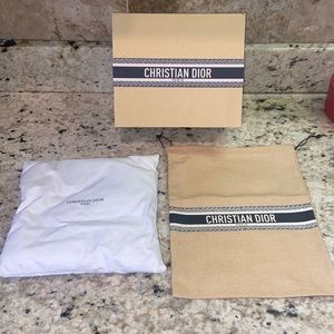 Dior Dioriviera Drawstring Bag Pillow and Box